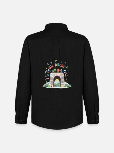 The Ark of Joy - Men's Oxford Shirt by Stanley/Stella - black