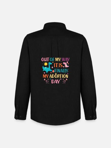 Toy Day Party Illustration - Men's Oxford Shirt by Stanley/Stella - black