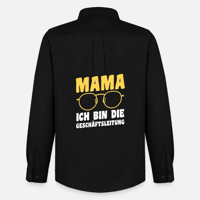 Papa Techniker Vater - Männer Oxford Hemd von Stanley/Stella - Schwarz