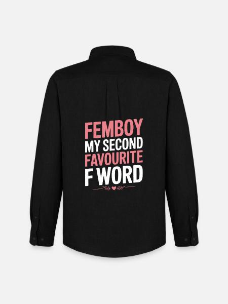Femboy – La mia seconda parola con la F preferita - Stanley/Stella Camicia Oxford uomo - nero