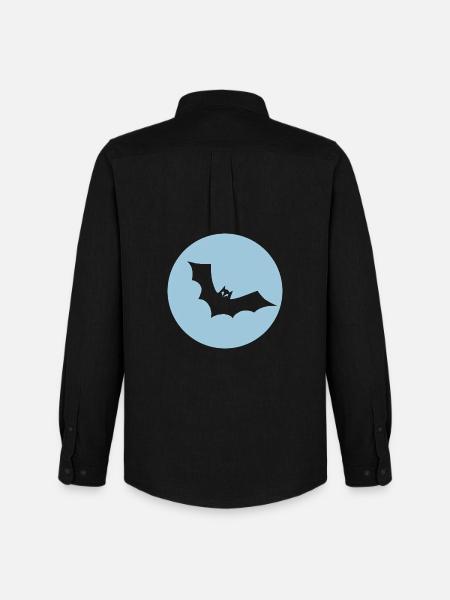 Halloween - Chemise Oxford homme Stanley/Stella - noir