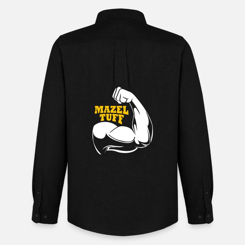 Hanoukka Hanoukka Hanoukka - Chemise Oxford homme Stanley/Stella - noir