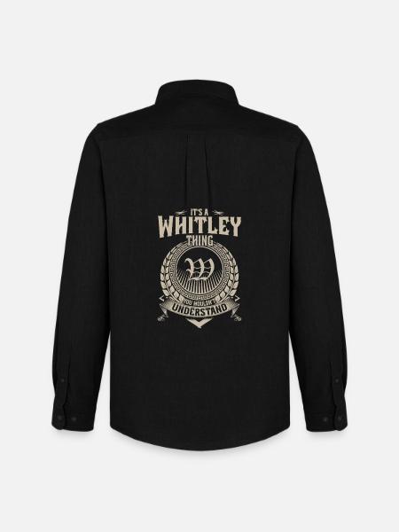 Whitley Thing You Wouldnt Understand - Men's Oxford Shirt by Stanley/Stella - black