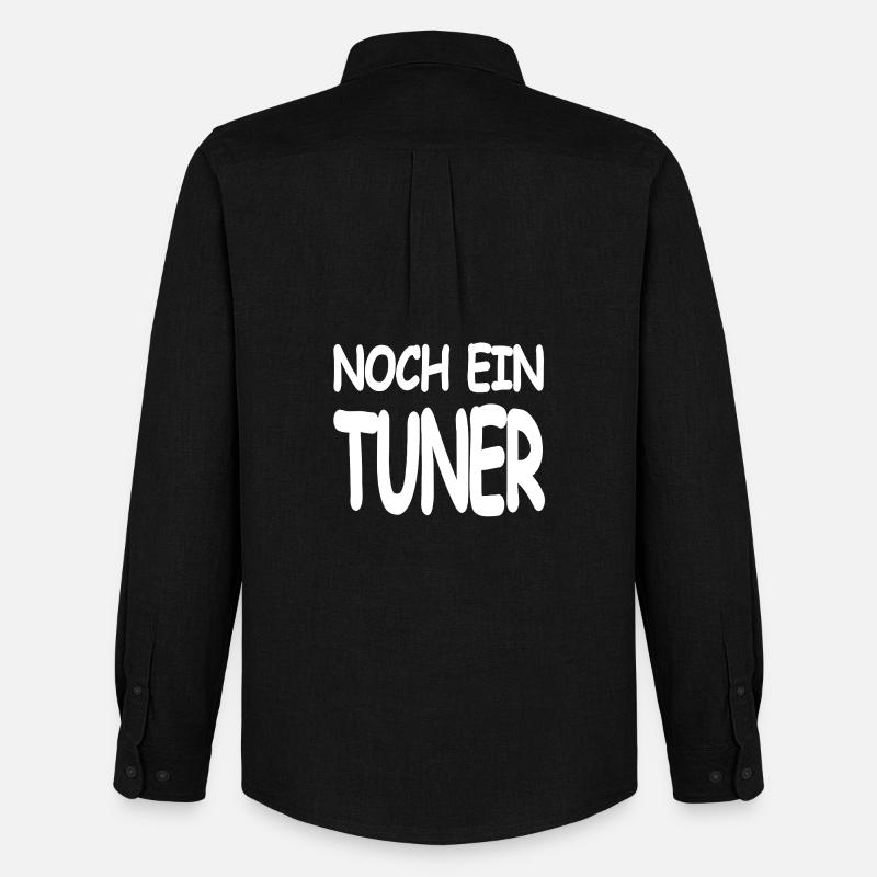 Tuner - Männer Oxford Hemd von Stanley/Stella - Schwarz