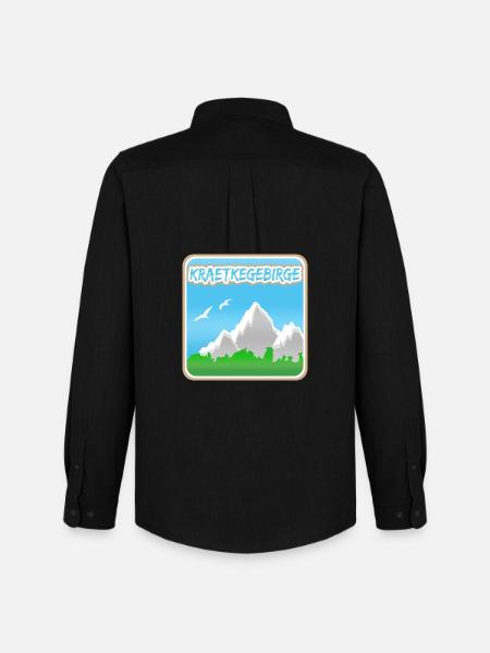 Mountaineering Kraetke Mountains - Men's Oxford Shirt by Stanley/Stella - black
