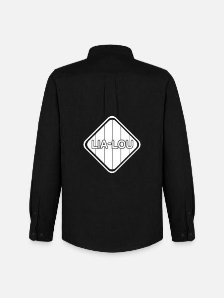 Geschenk für Vor - Männer Oxford Hemd von Stanley/Stella - Schwarz