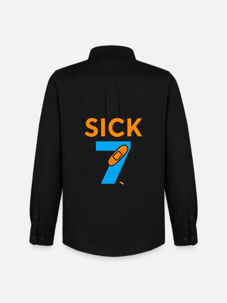 Sick Seven Meme Tee Six Seven - Men's Oxford Shirt by Stanley/Stella - black