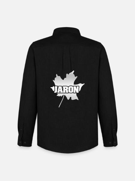 Jaron Jaron - Men's Oxford Shirt by Stanley/Stella - black