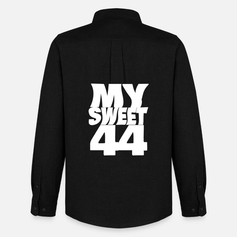 Sweet 44 - Männer Oxford Hemd von Stanley/Stella - Schwarz