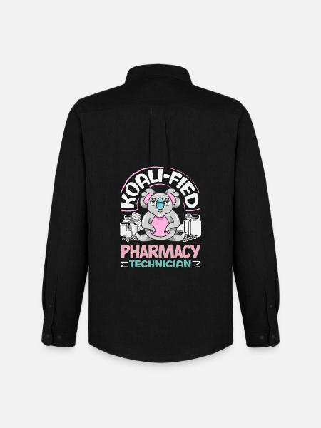 Pharmacist Pharmaceutical Technical - Men's Oxford Shirt by Stanley/Stella - black
