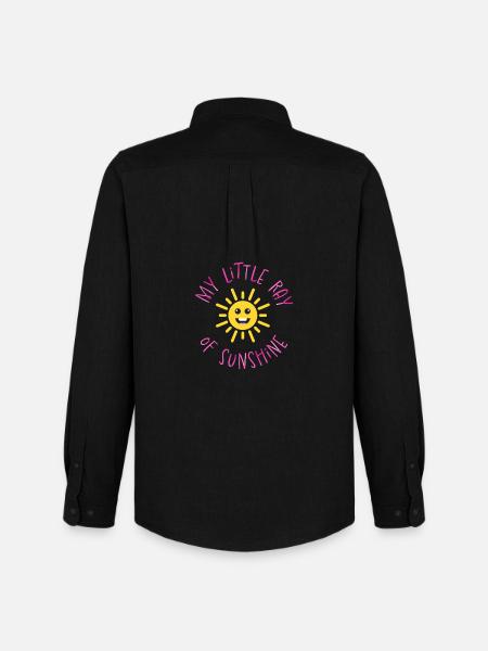 RAY_OF_SUN_PINK - Men's Oxford Shirt by Stanley/Stella - black