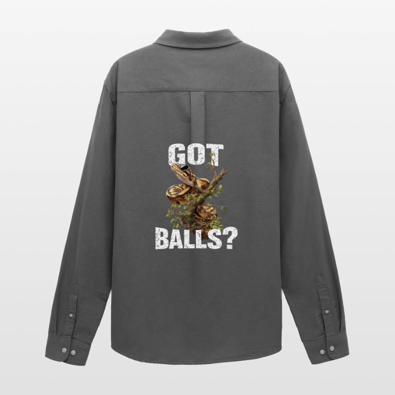 Python roi Serpents Amateurs de terrarium Python Chemise Oxford homme Stanley/Stella