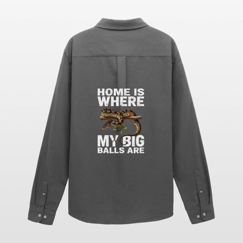 Python roi Serpents Amateurs de terrarium Python Chemise Oxford homme Stanley/Stella