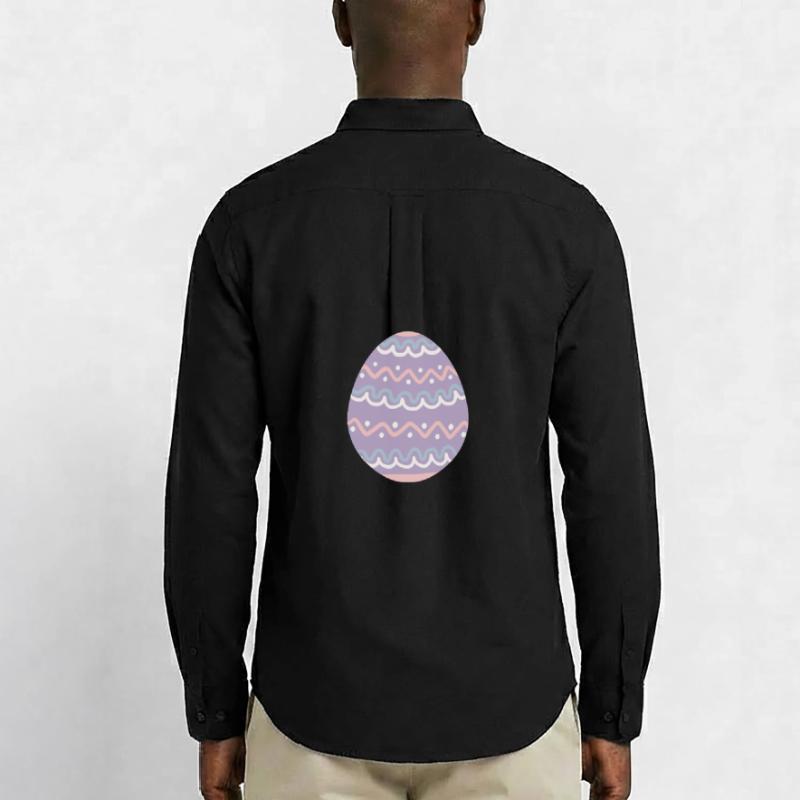 Pastel Wavy Easter Egg Men's Oxford Shirt by Stanley/Stella