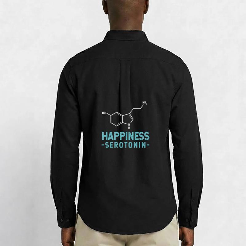 Chemistry Science Physics Laboratory Structural Formula Men's Oxford Shirt by Stanley/Stella