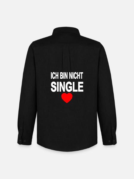 Single - Männer Oxford Hemd von Stanley/Stella - Schwarz