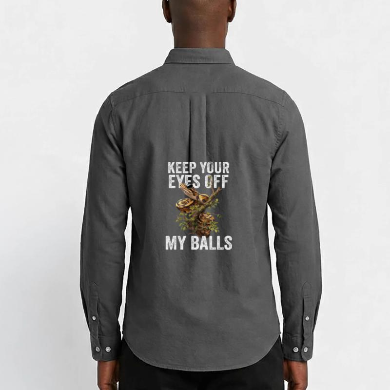 Python roi Serpents Amateurs de terrarium Python Chemise Oxford homme Stanley/Stella