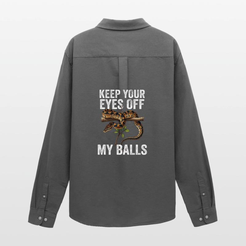 Python roi Serpents Amateurs de terrarium Python Chemise Oxford homme Stanley/Stella