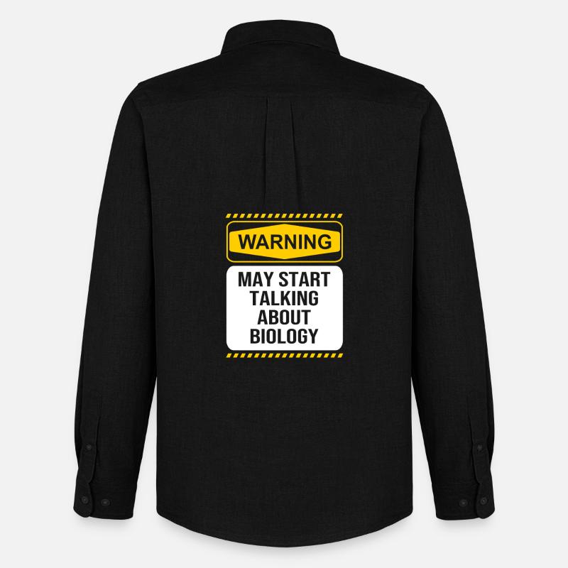 Structural formula molecule - Men's Oxford Shirt by Stanley/Stella - black