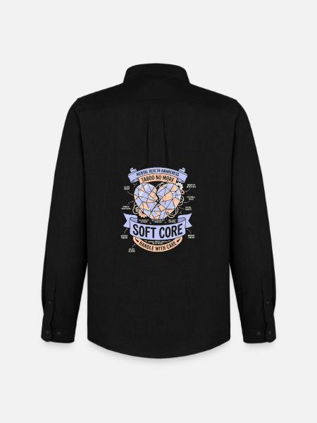 Handle with care - Men's Oxford Shirt by Stanley/Stella - black