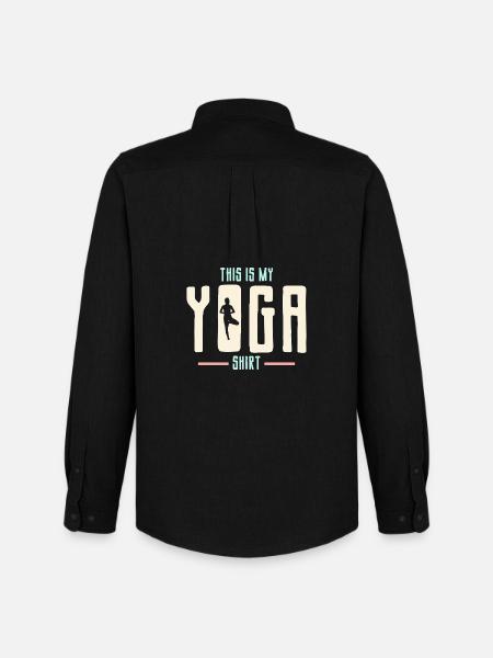 Yoga - Men's Oxford Shirt by Stanley/Stella - black
