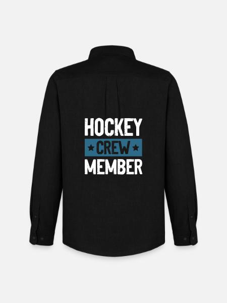 Hockey Crew - Chemise Oxford homme Stanley/Stella - noir