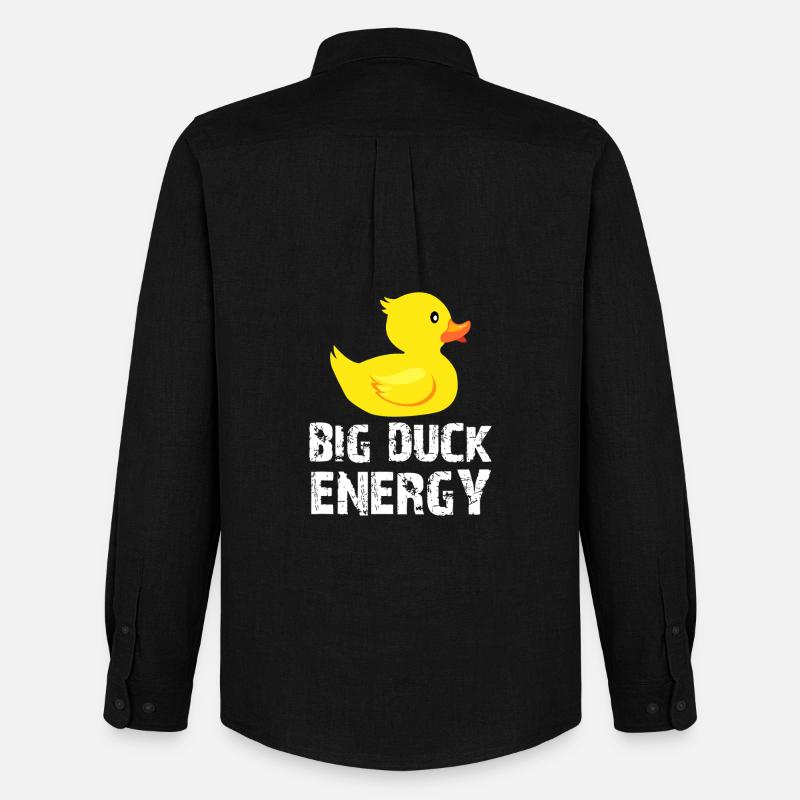 Big Duck Energie - Männer Oxford Hemd von Stanley/Stella - Schwarz