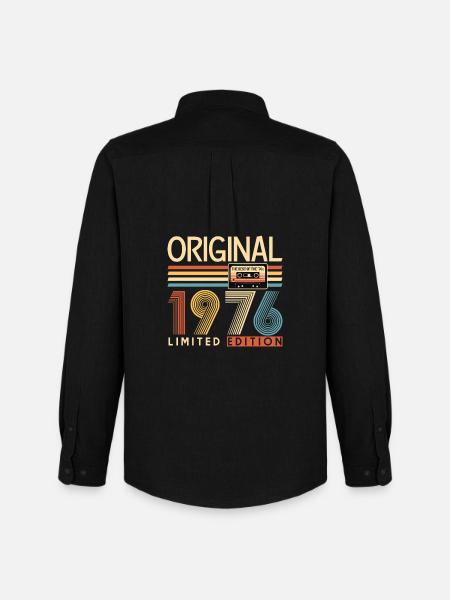 50 years, 50th anniversary - Men's Oxford Shirt by Stanley/Stella - black