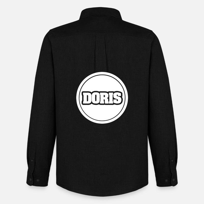 Gift for Doris - Men's Oxford Shirt by Stanley/Stella - black