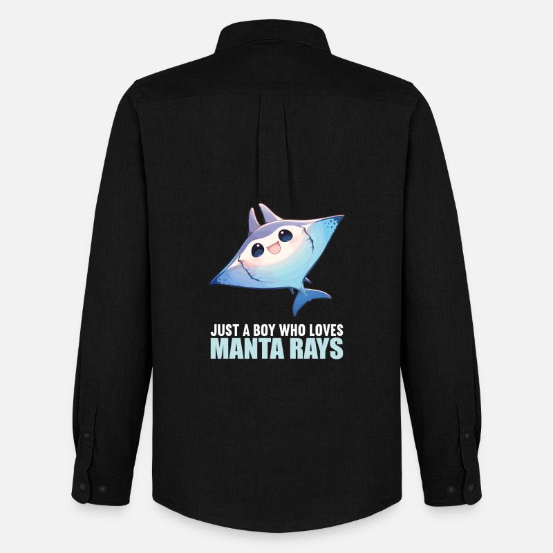 Rays Manta Rays - Men's Oxford Shirt by Stanley/Stella - black