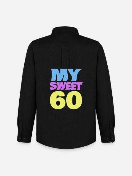 Sweet 60 - Chemise Oxford homme Stanley/Stella - noir