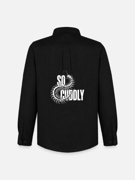 Scolopender motif - Men's Oxford Shirt by Stanley/Stella - black