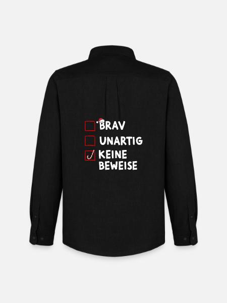 Brav Unartig Keine Beweise - Men's Oxford Shirt by Stanley/Stella - black