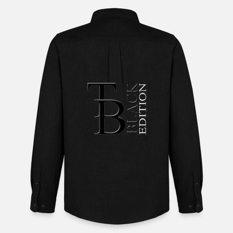 TB black edition - Männer Oxford Hemd von Stanley/Stella - Schwarz