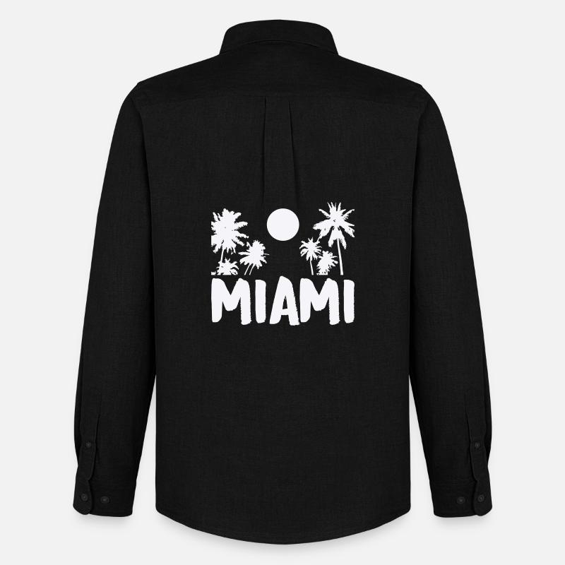 Miami - Stanley/Stella Camicia Oxford uomo - nero