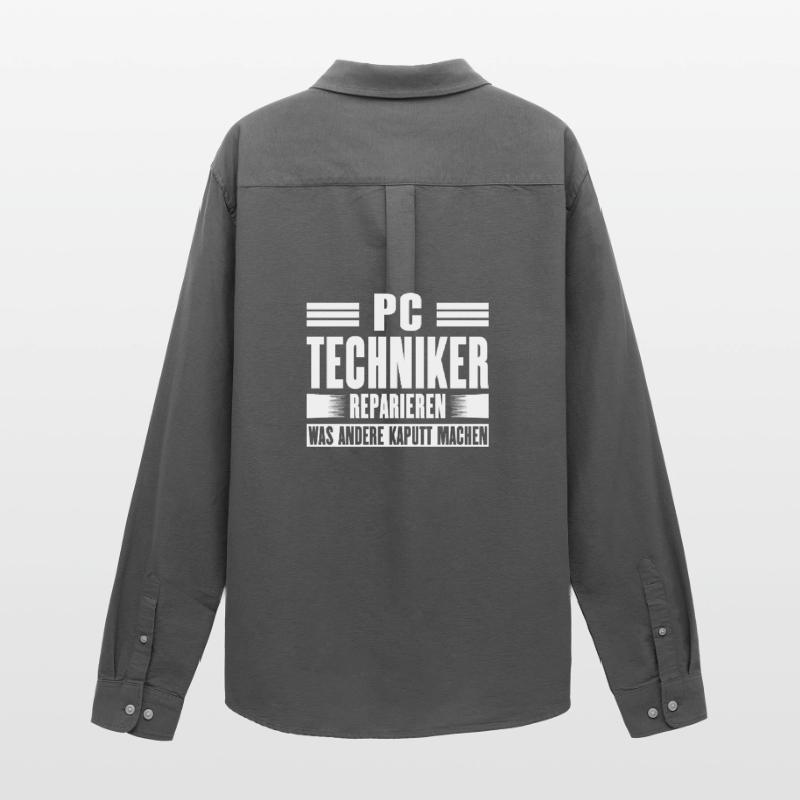 Service Technician Support Solution Devis Service PC Chemise Oxford homme Stanley/Stella