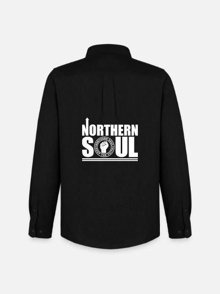 Northern Soul - Keep The Faith - Men's Oxford Shirt by Stanley/Stella - black