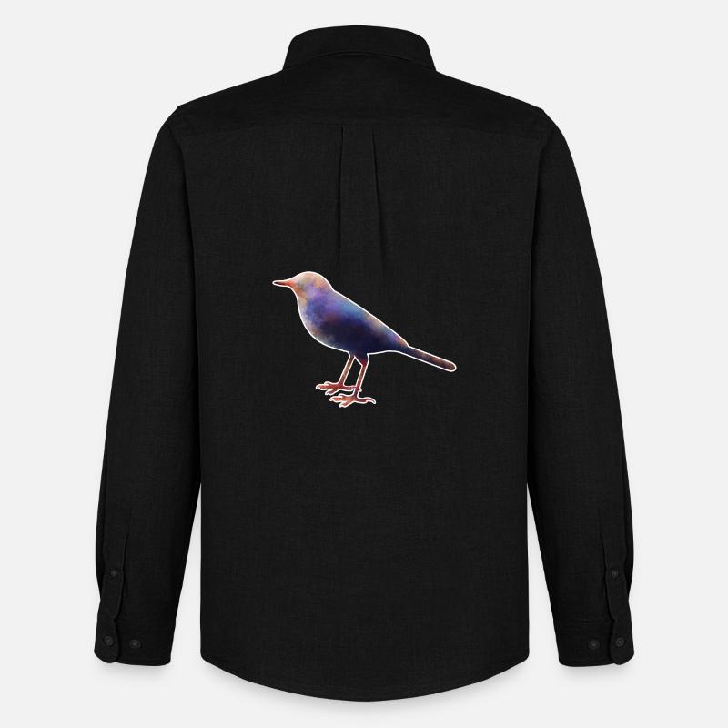 Wagtail.1 - Men's Oxford Shirt by Stanley/Stella - black