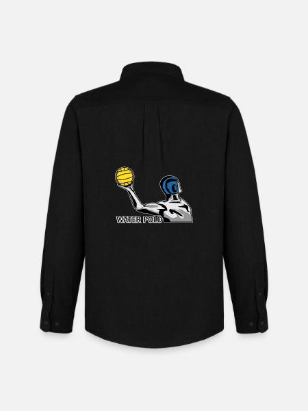 Wasserball Water Polo - Men's Oxford Shirt by Stanley/Stella - black