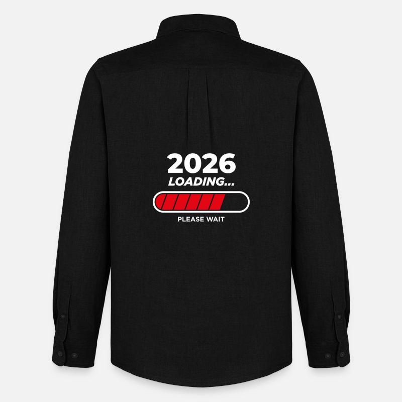 Beladung 2026 - Männer Oxford Hemd von Stanley/Stella - Schwarz