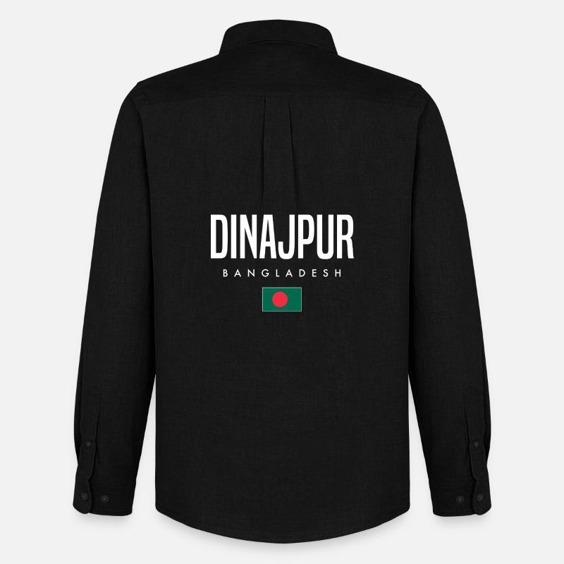 Dinajpur Bangladesch - Männer Oxford Hemd von Stanley/Stella - Schwarz