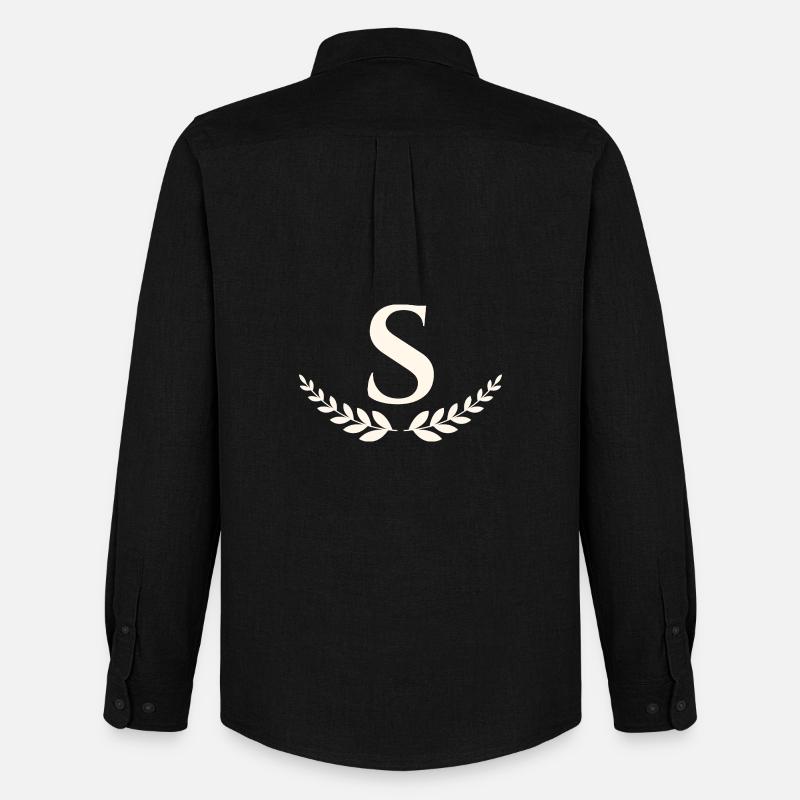 S - Männer Oxford Hemd von Stanley/Stella - Schwarz