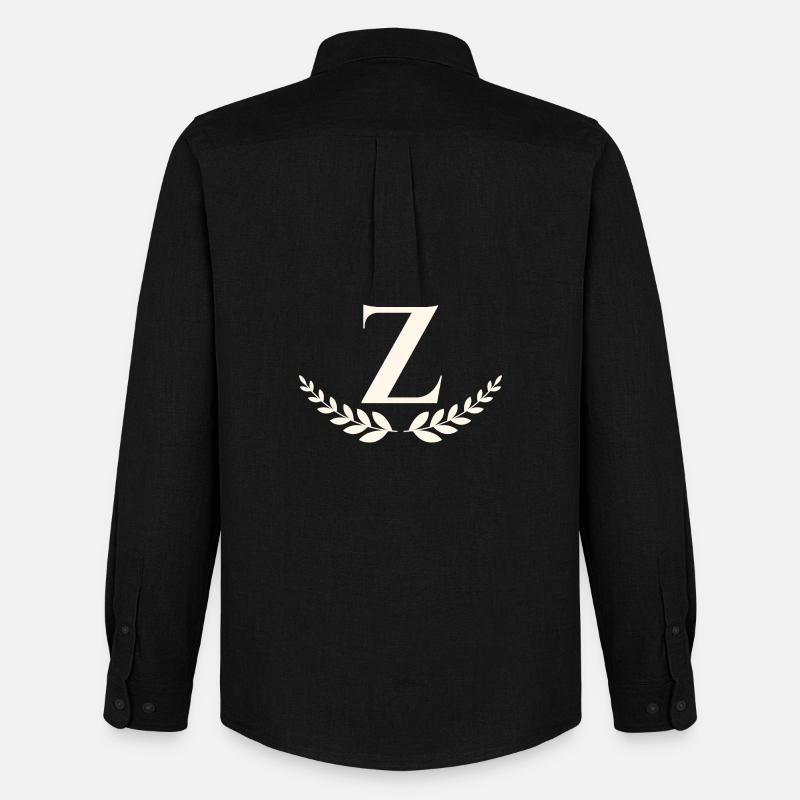 Z - Männer Oxford Hemd von Stanley/Stella - Schwarz
