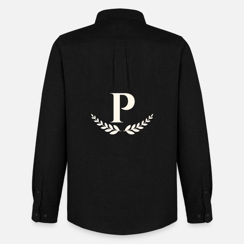 P - Männer Oxford Hemd von Stanley/Stella - Schwarz