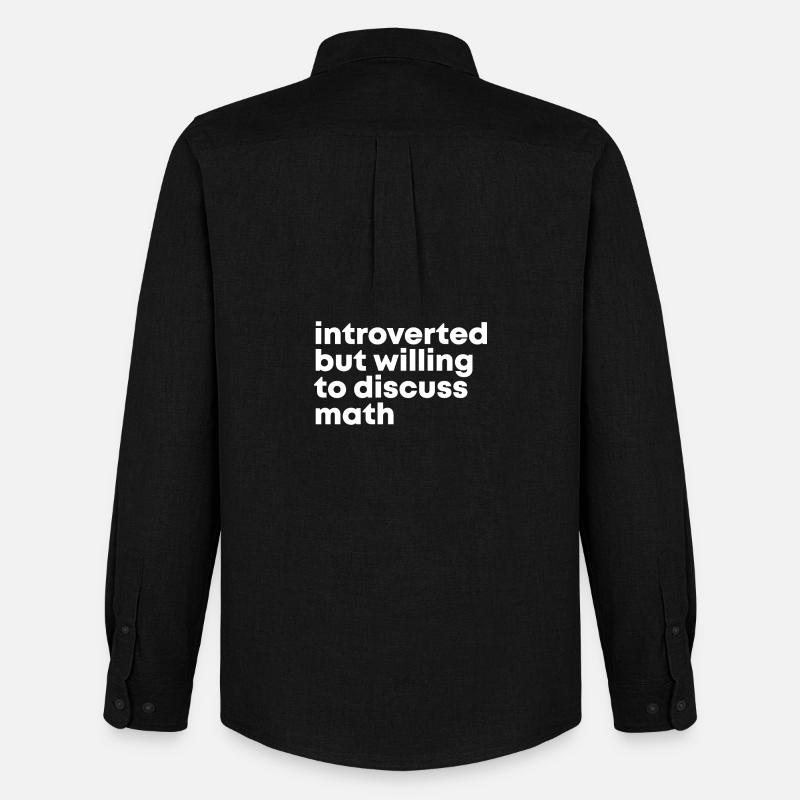 Math Math Math - Men's Oxford Shirt by Stanley/Stella - black