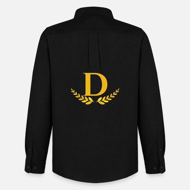 D - Männer Oxford Hemd von Stanley/Stella - Schwarz