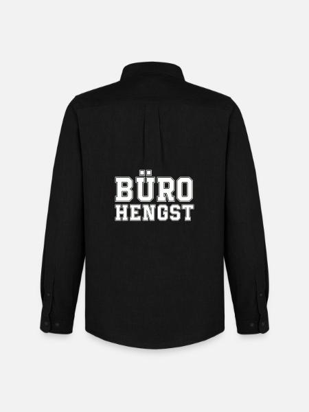 Bureau Hengst - Chemise Oxford homme Stanley/Stella - noir