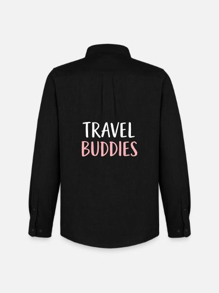 Compagnons de voyage - Chemise Oxford homme Stanley/Stella - noir