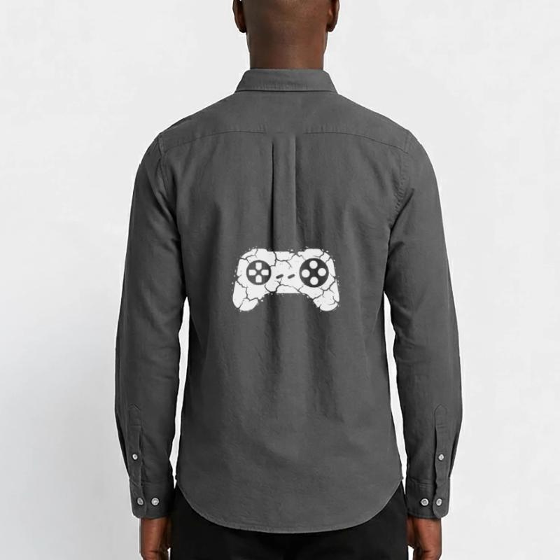 Controller Risse Rage Quit Männer Oxford Hemd von Stanley/Stella