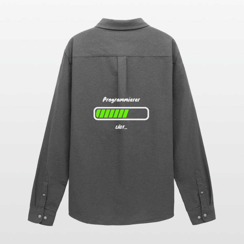 Programmer Loading Software Development Men's Oxford Shirt by Stanley/Stella